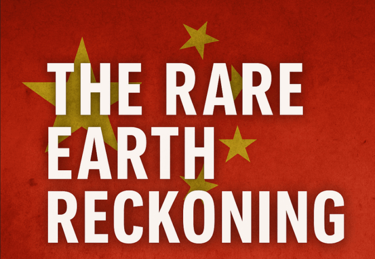 The Rare Earth Reckoning